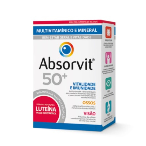 ABSORVIT 50+ 30 COMPRIMIDOS