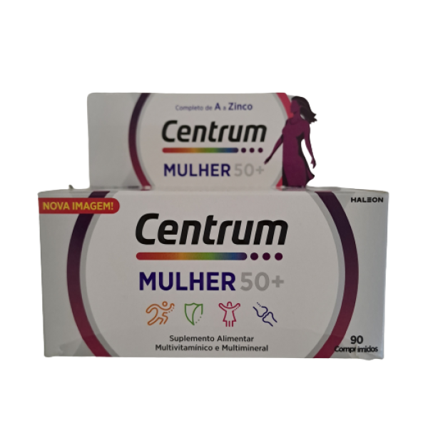 CENTRUM MULHER 50+ 90 COMPRIMIDOS