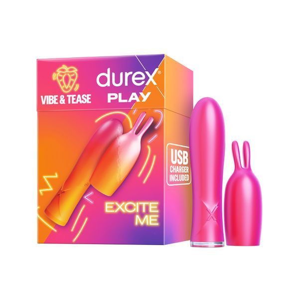 Durex 2 In 1 Vibrator And Teaser Tip