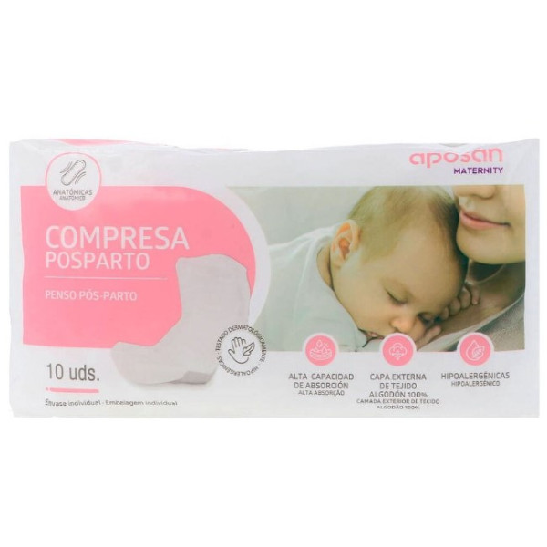 Aposan Maternity Penso Pós-Parto X10,