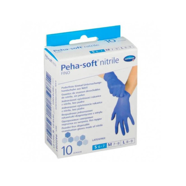 Peha Soft Luva Nitrile Fino TS X10,