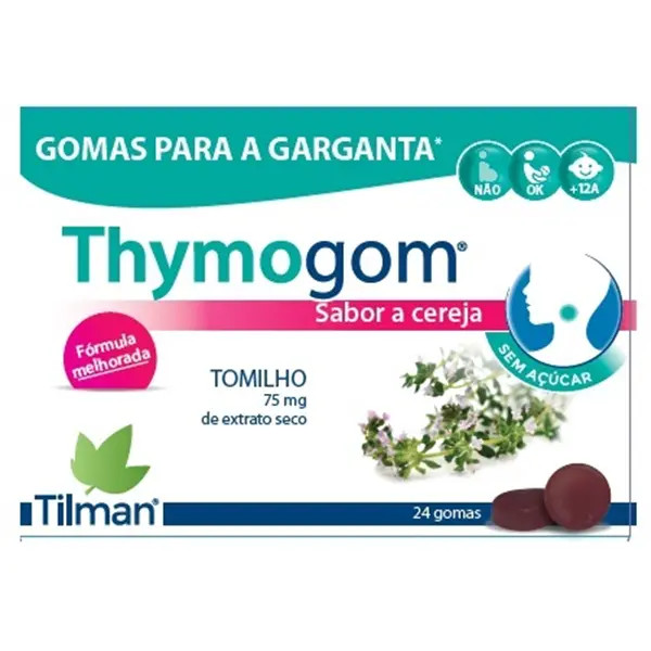 Thymogom Gomas Cereja X24,   goma