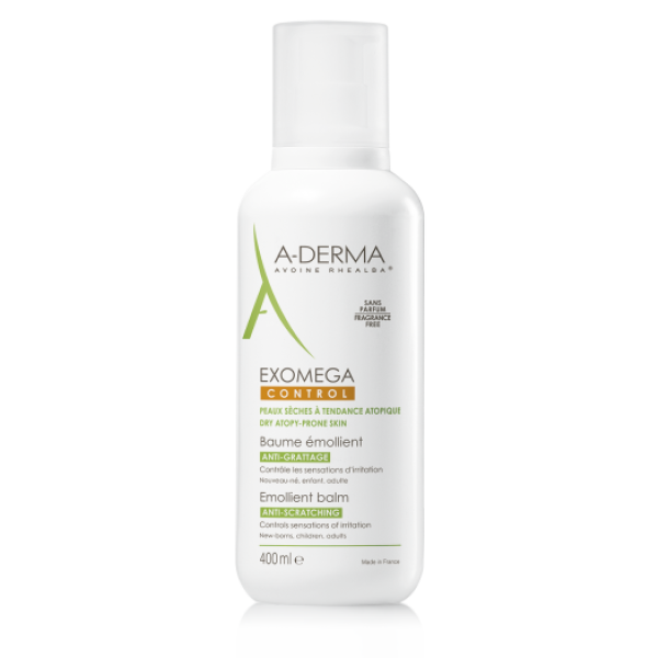 A-DERMA EXOMEGA CONTROL BÁLSAMO EMOLIENTE 400 ML