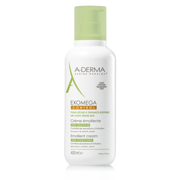 A-DERMA EXOMEGA CONTROL CREME EMOLIENTE 400 ML