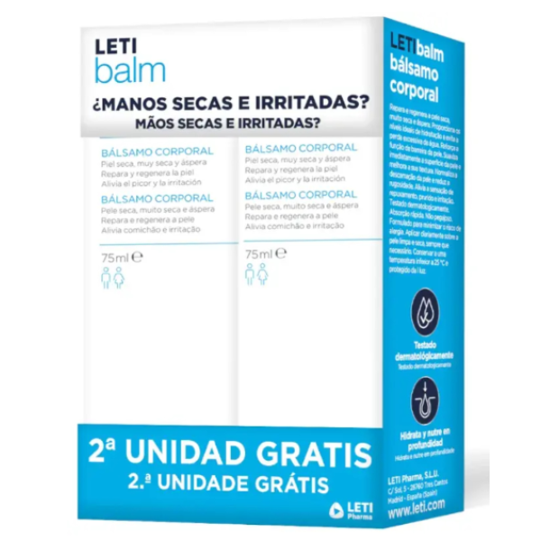Letibalm Repair Bals Corpo 75MlX2 Of 2U