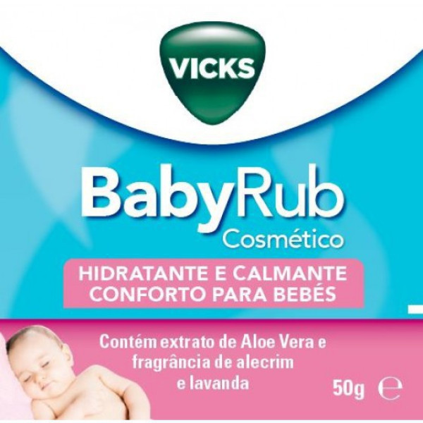 Vicks Babyrub Pda Hidra Calm 50g