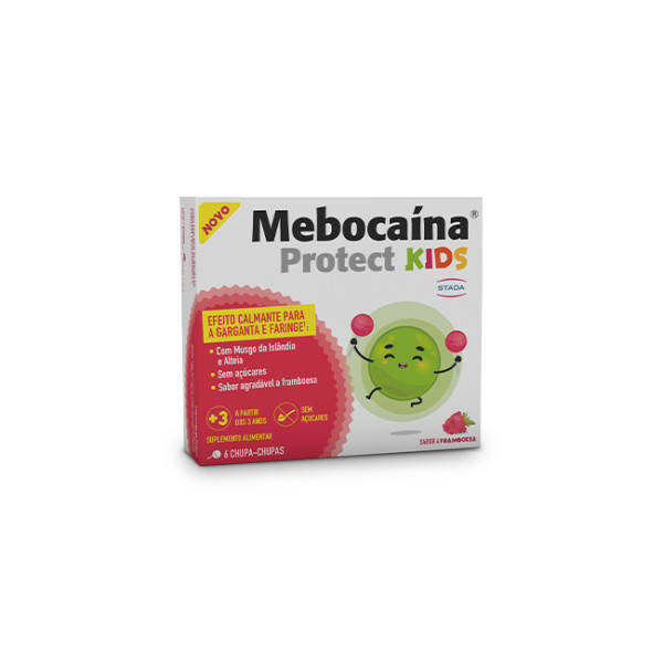 Mebocaina Protect Kids Chupa Framb X6,   chupa-chupa