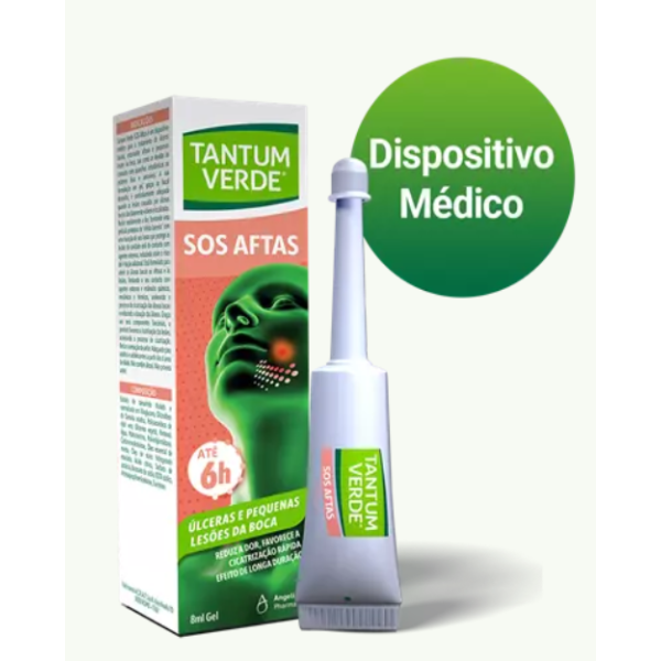 Tantum Verde SOS Aftas Gel 8Ml,