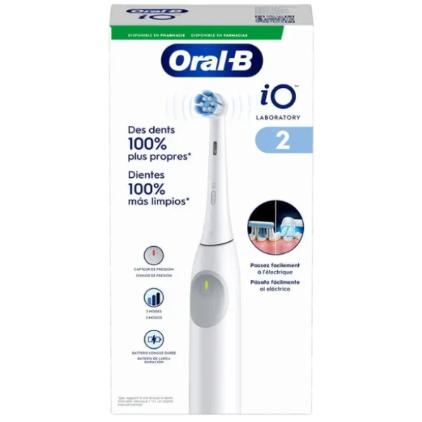 Oral B Lab iO 2 Esc Dent Elet Branc+Rec
