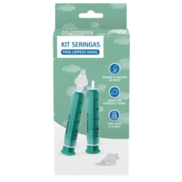 B Braun Kit Seringas Limp Nasal 20MlX2