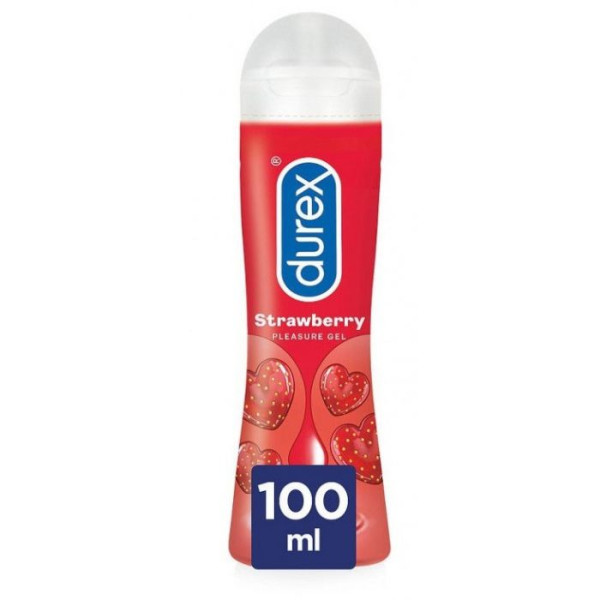 Durex Morango Gel Lubrificante 100Ml,