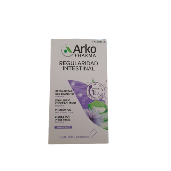 Arkocapsulas Transito Intestinal SaqX10,   pó sol oral saq
