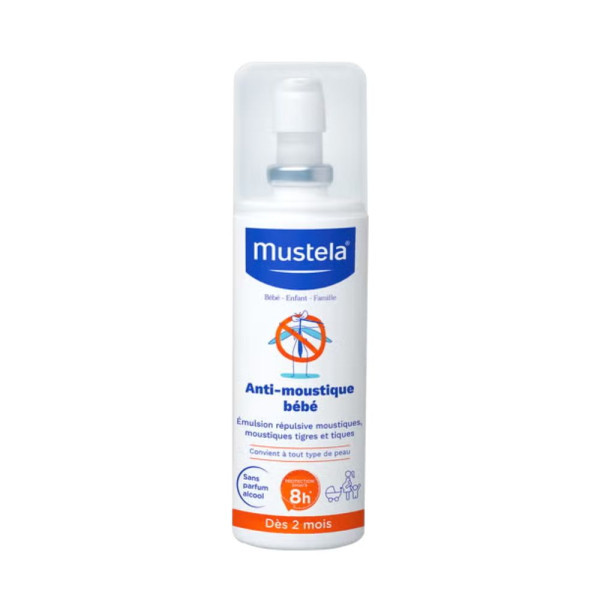 Mustela Repelente Mosquit Bebés Emul100