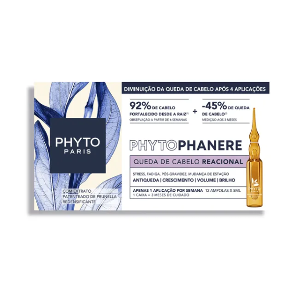 Phytophanere Queda Reacional Amp 5MlX12,   x 12