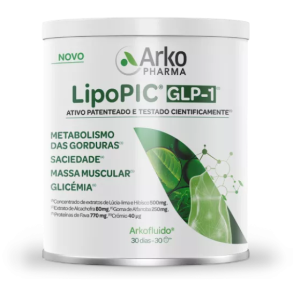 Arkofluido LipoPIC GLP-1 Po Susp 270G,   x 1 pó oral medida