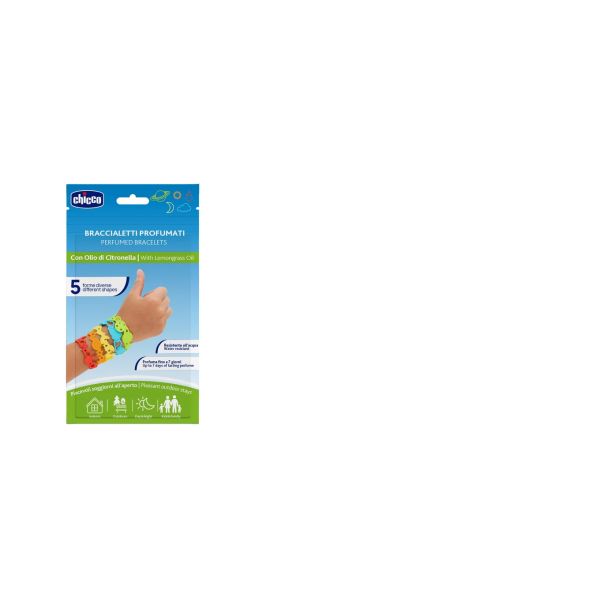 Chicco Natural Pulseira Sil PerfumadaX5