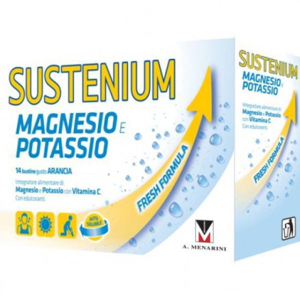 Sustenium Magnes Potassio Saq Po X14 pó sol oral saq