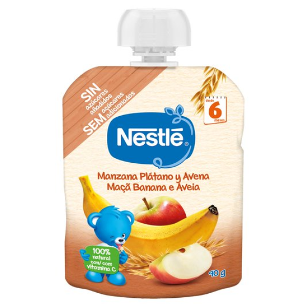 Nestle Maca Banana Aveia 90G 6M+