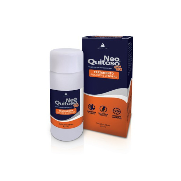 NEO QUITOSO PLUS SOLUÇÃO CUTÂNEA PIOLHOS E LÊNDEAS 100ML 