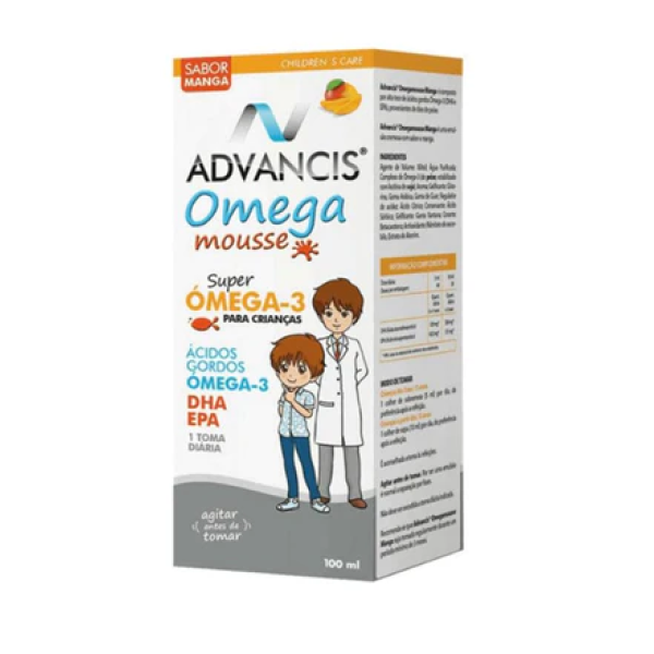 ADVANCIS OMEGA MOUSSE MANGA XAROPE 100 ML