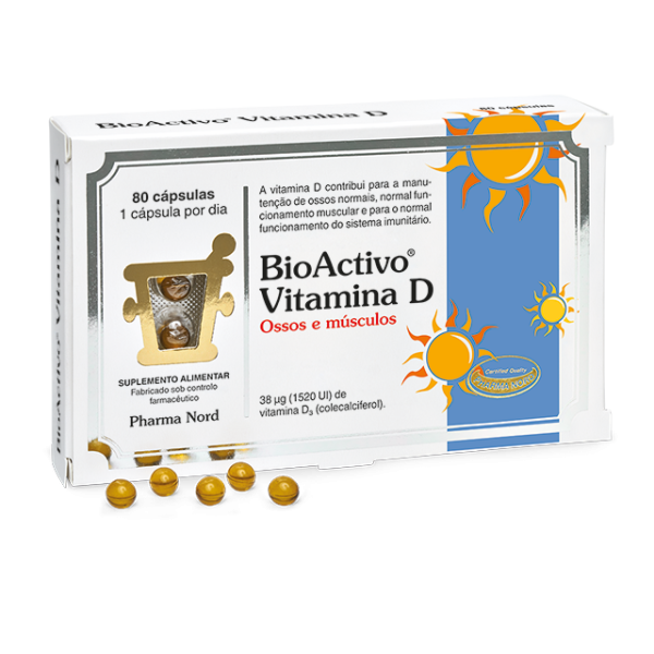 BIOACTIVO VITAMINA D CAPSx80 CÁPS(S)