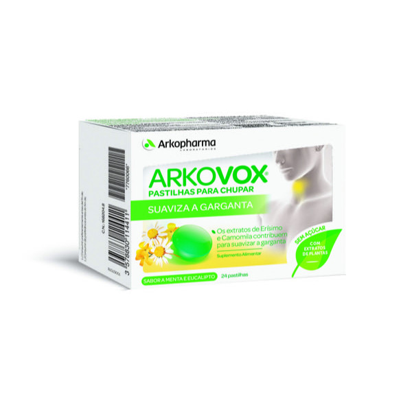Arkovox Menta Eucalipto Pst X 24 pst