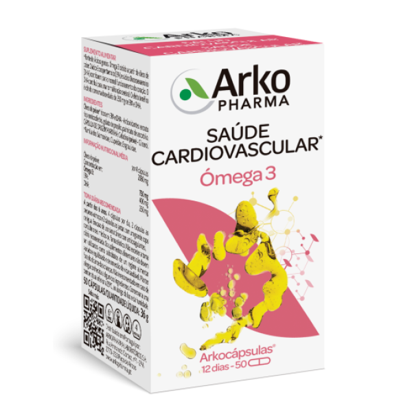ARKOCÁPSULAS ÓMEGA 3 50 CÁPSULAS