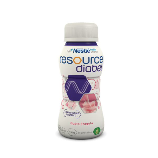 Resource Diabet Sol Or Morango 200 Ml X 4 emul oral frasco