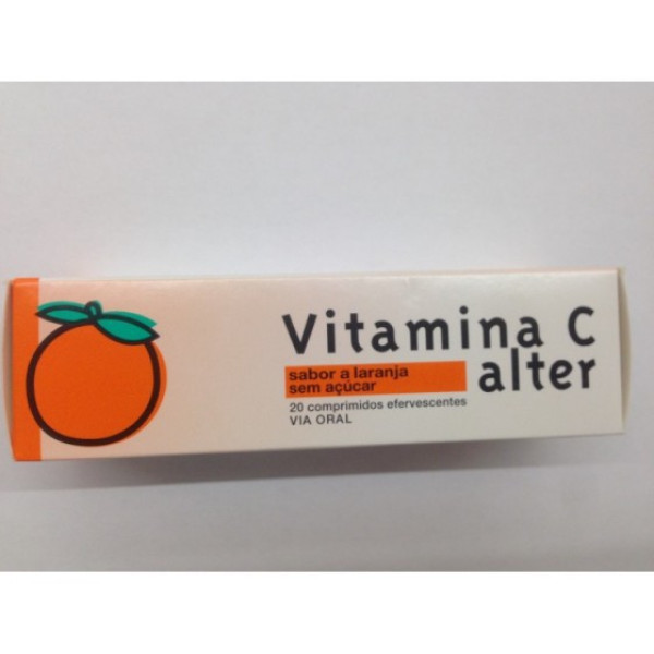 Vitamina C Alter Laranja, 1000 mg x 20 comp eferv