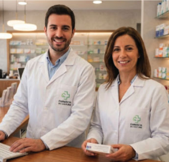 Equipa de farmacêuticos
